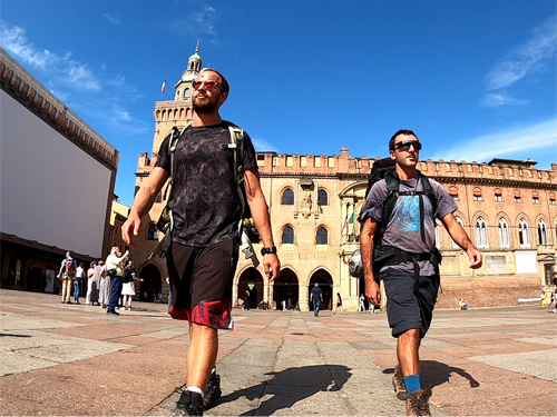 Partenza da Bologna